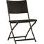 Chaise d'appoint d'extérieur en métal Femme