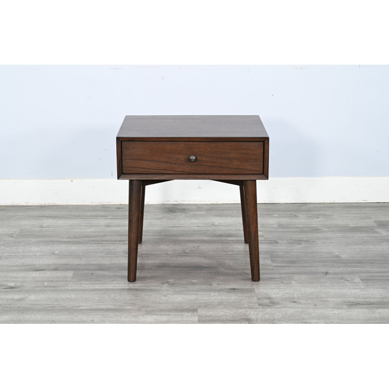 Commode anglaise 1 tiroir Hackler, Noyer