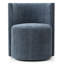Chaise de baril texturée avec roulettes dissimulées-1956137402