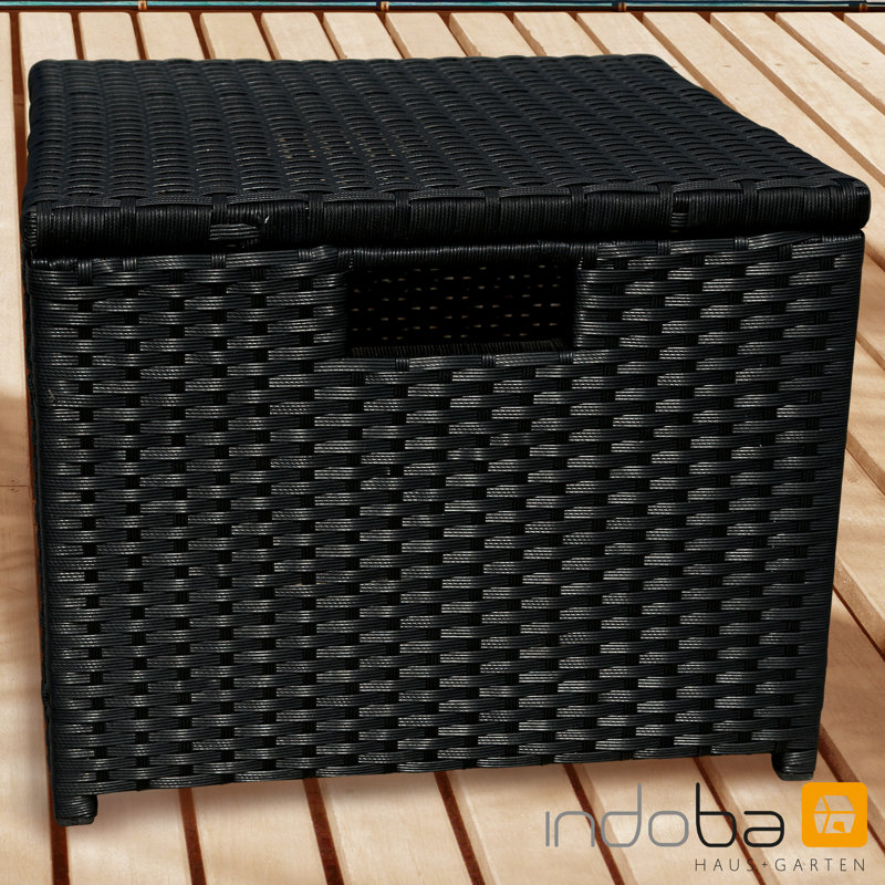 Kirkhill Wicker Outdoor Ottoman
