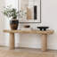Console en bois massif Capri 87,4 po