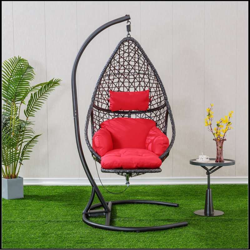 Fauteuil œuf pour 1 personne dordon, Red