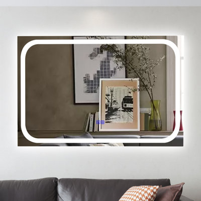Bilol Glass Flat Wall Mirror