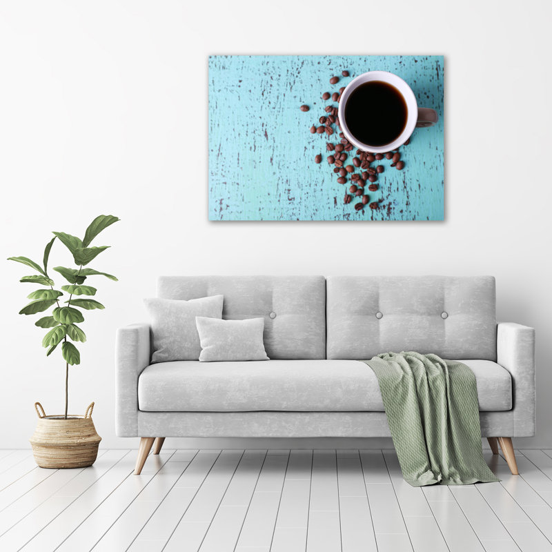 Black Coffee - No Frame Print on Canvas