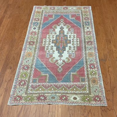 Dakota Fields Handmade Turkish Oushak Wool Rug