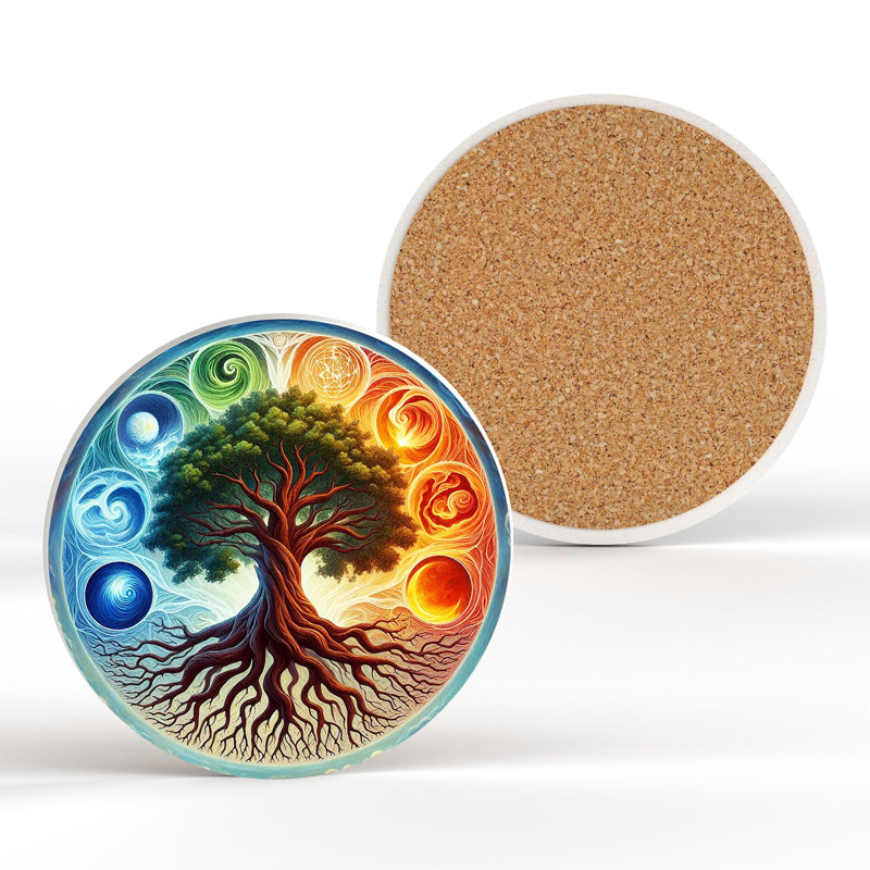 Ceramic Round 1 Piece Coaster