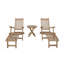 Outdoor Teak Chaise Lounge-1878291480