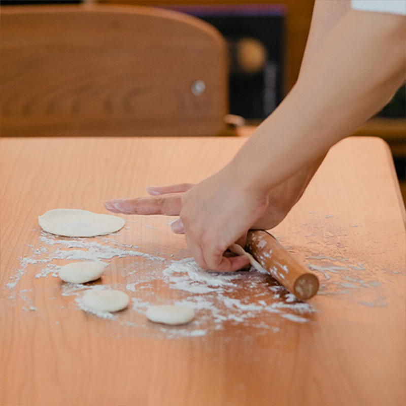 Solid wood refined multi-functional table set, 29.52"H x 55.11"L x 31.49"W