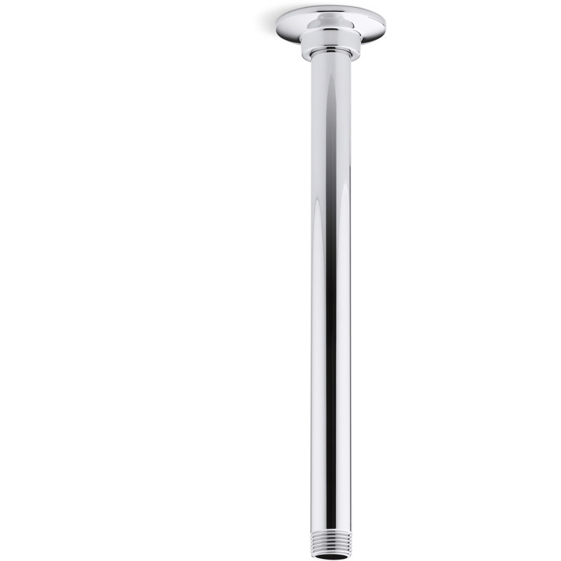 Ceiling Mount Showerarm, Vibrant Titanium