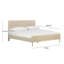 Lit plateforme en bois massif Chrystopher-1825240673