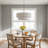 Reihan Polished Chrome 3 - Light 19.6" Dimmable Drum Chandelier For Dining Room -1018558007