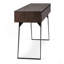 Lowry - Console Sofa Table - Distressed Charcoal Brown-1028022802