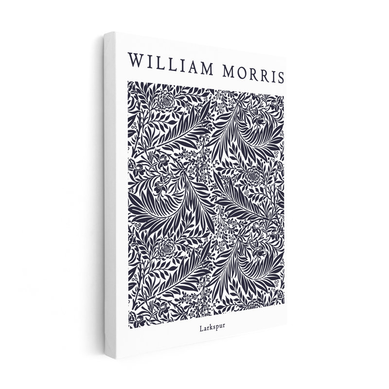 William Morris - Larkspur No1, Unframed, Poster, 11"H x 14"W