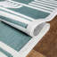 Modern Non-Slip Area Rugs – Emerald Cream – Living Room, Hallway Runner, Kitchen & Door Mat – Multiple Sizes-27479319