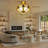 Keyin 17.71Inch Classic Flower-shaped Ceiling Light
