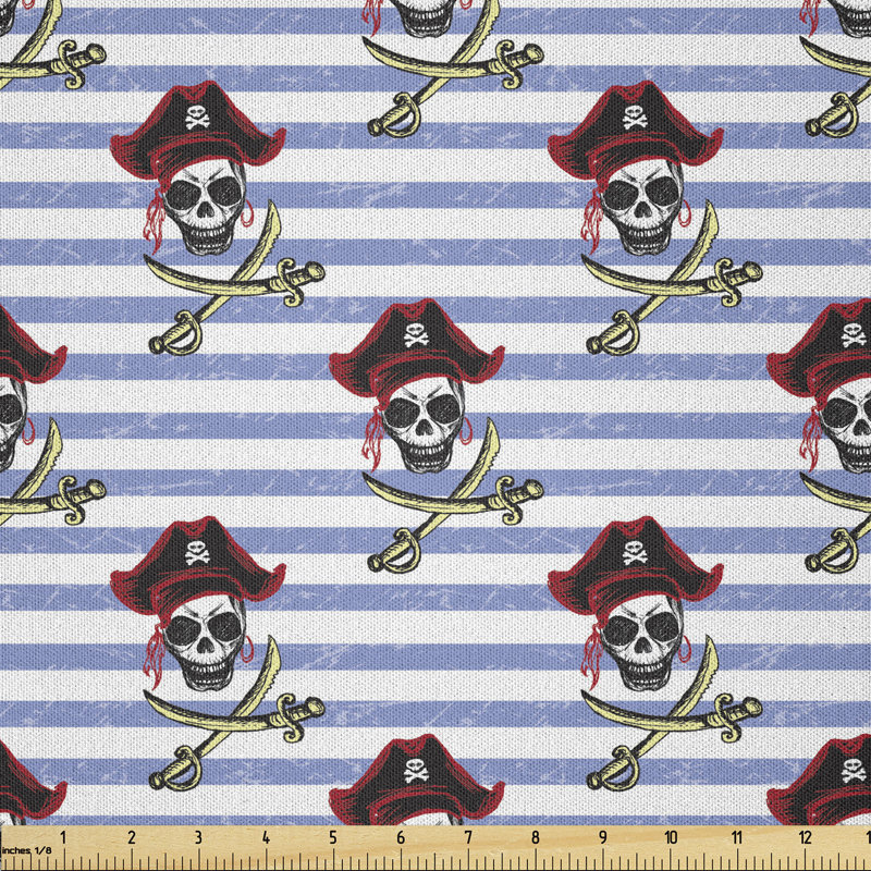 Darrein Scary Jolly Roger Multi-Purpose Fabric