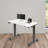 Adjustable Metal Base Standing Desk-60317192-60317186