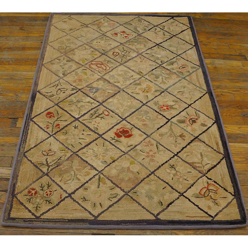 Tapis crocheté américain One-of-a-Kind