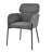 Delisle Upholstered Dining Chair, Graphite