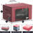 Storage Box with Window,Fabric Storage Containers with Large Clear Window & Carry Handles-863640637