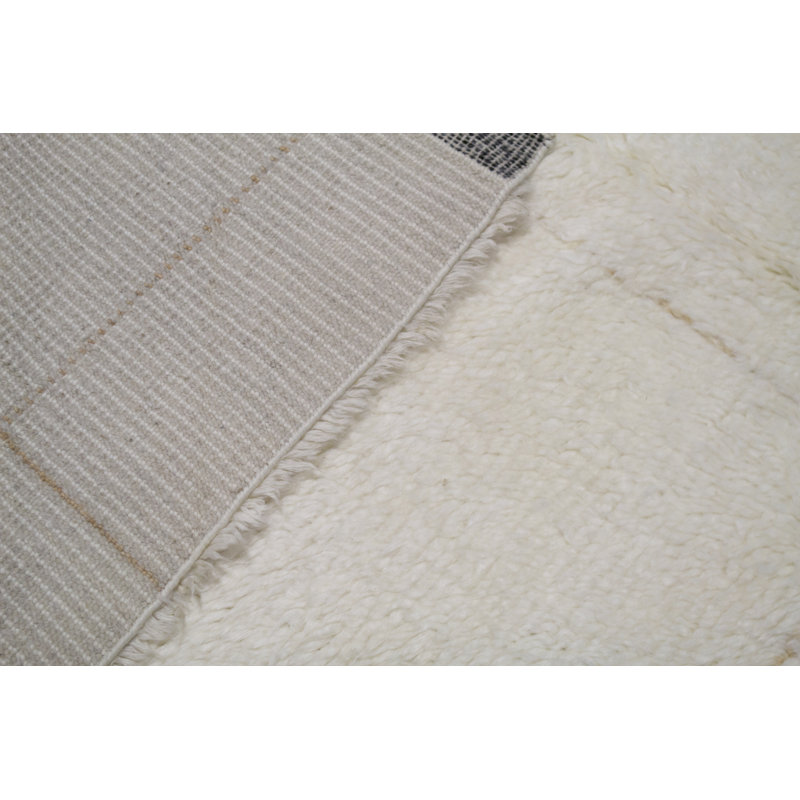 Tapis ivoire et doré de haute qualité noué à la main, Rectangle 12 pi x 15 pi