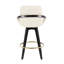 Tabouret de comptoir à hauteur fixe 26 "avec repose-pieds rond Whitacre-411689757-504861260