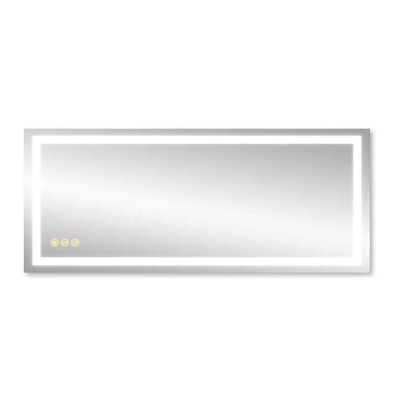 Miroir de salle de bain moderne et contemporain, 30" x 72"