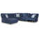 Acklen 6-Piece Power Reclining Sectional With Chaise