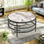 Iztok Stone Top Single Coffee Table-1248435358