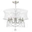 Lustre cylindrique à 6 lumières avec accents de cristal Widner-1938479999-1938490087