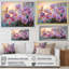 «Pink Orchids Sunset I», reproduction sur toile-97041991-97041992