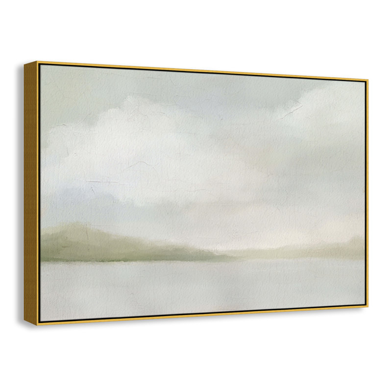 Queensland - Toile avec cadre flottant, H 41,5 po x l 61,5 po, Doré