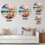 Horloge murale en métal-93393732