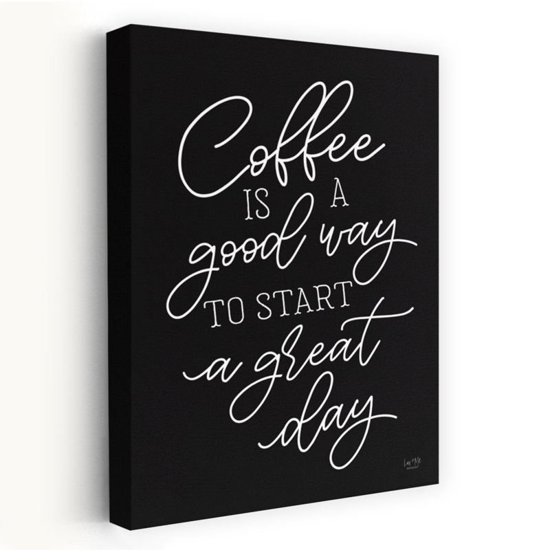 Coffee Is… Art contemporain, H 24 po x l 16 po