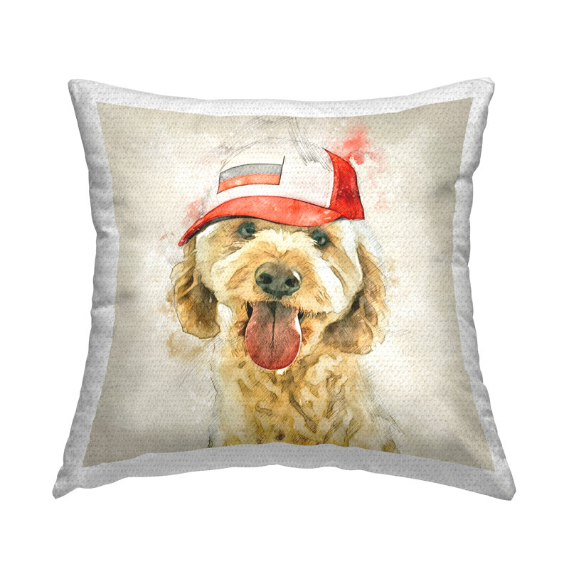 Coussin de baseball Goldendoodle