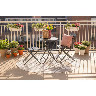 2 - Person Patio Dining Set with Round Table