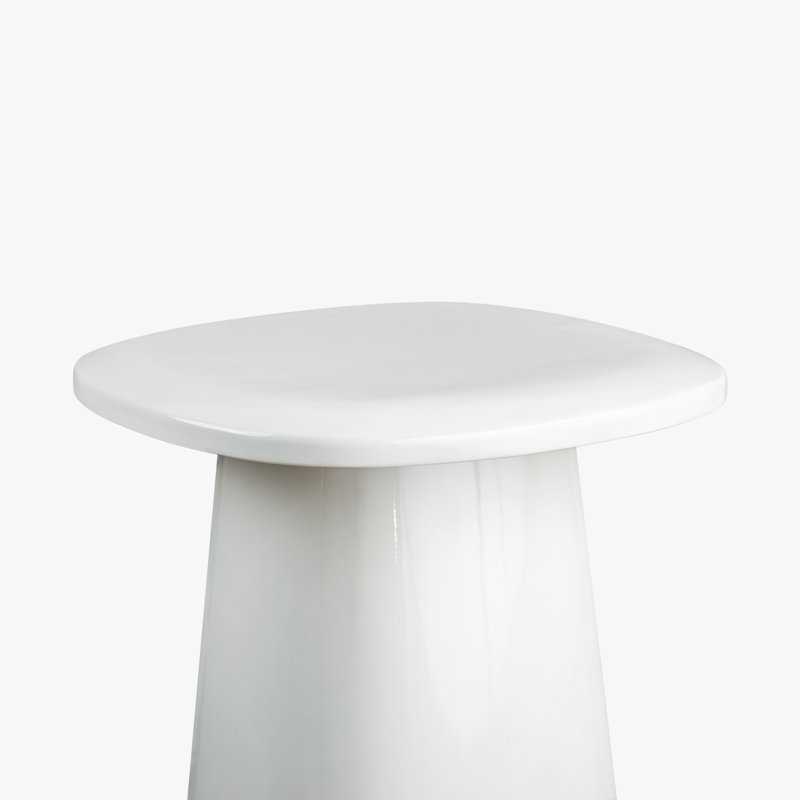 Table de bout Kerri, Blanc
