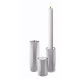 Bernadotte 3 Piece Stainless Steel Tabletop Candlestick Set