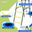Outsunny Steel Swing Set with 2 Swing(s)