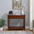 LUMERA Collection Mid-Century Modern Console Table with 2 Drawers & Shelf, 35.4” Narrow Entryway Table, Solid Wood Sofa Table for Living Room, Hallway, Foyer -1972724600