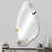 Abstract Geode Waves Grey IV - Abstract Unique Shape Decorative Mirror, Modern Asymmetrical Large Wall Mirror, Printed Metal Art