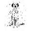 «Dalmatian Dog», reproduction sur toile-1210114084