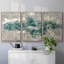 Minéral Drift I - Toile encadrée multi-pièces-757636099-757636120
