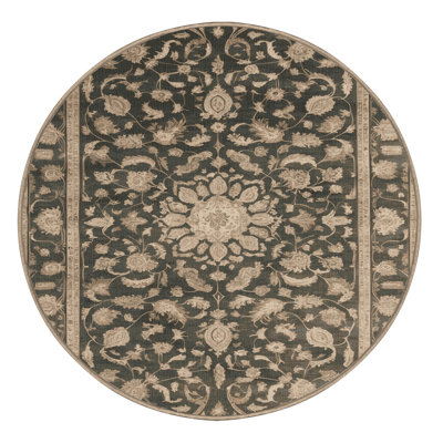 Tapis brun lavable à la machine