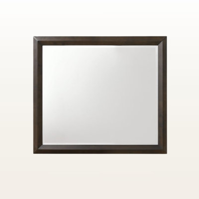 Crest Mirror in Espresso