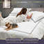 Ensemble de housse de couette de luxe Lincoln Collection - Tropez 100% satin de coton ultra doux-111721835