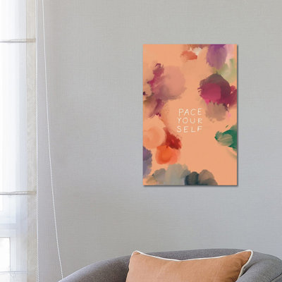 Pace Yourself 1 Piece Wrapped Canvas Painting