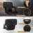 Stadium Seat Chair - Bleacher Cushion with Padded Back Support Armrests 6 Reclining Position