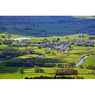 Hawes Yorkshire by Johnbsnow - Wrapped Canvas Print