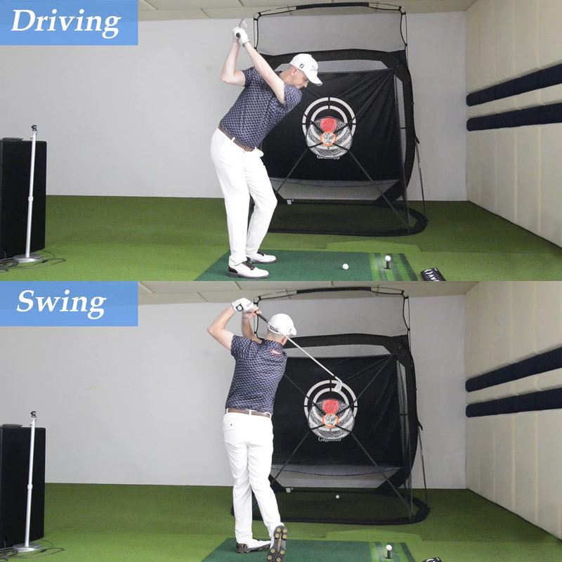 Gagalileo Golf Practice Hitting Nets for Backyard Driving Golf Swing Nets Golf Impact Cages